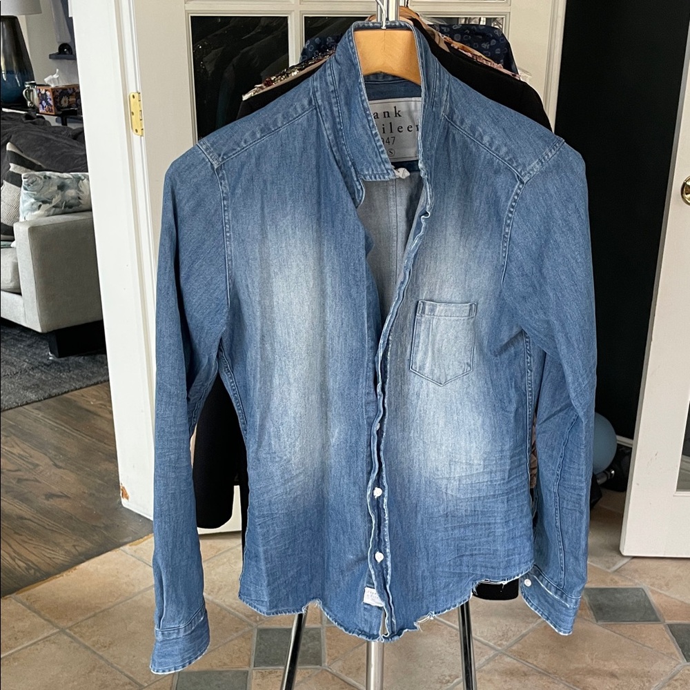 Frank & Eileen Blue Denim Shirt